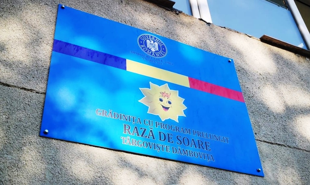 „Rază de Soare”, cea mai mare grădiniță din județul Dâmbovița, a intrat în reabilitare