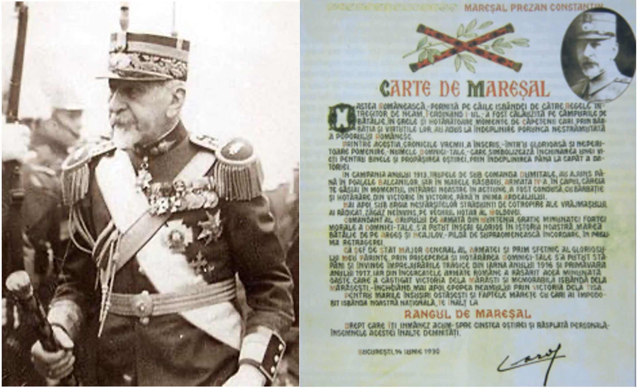 The most important military leader from the First World War - Marshal Constantin Prezan