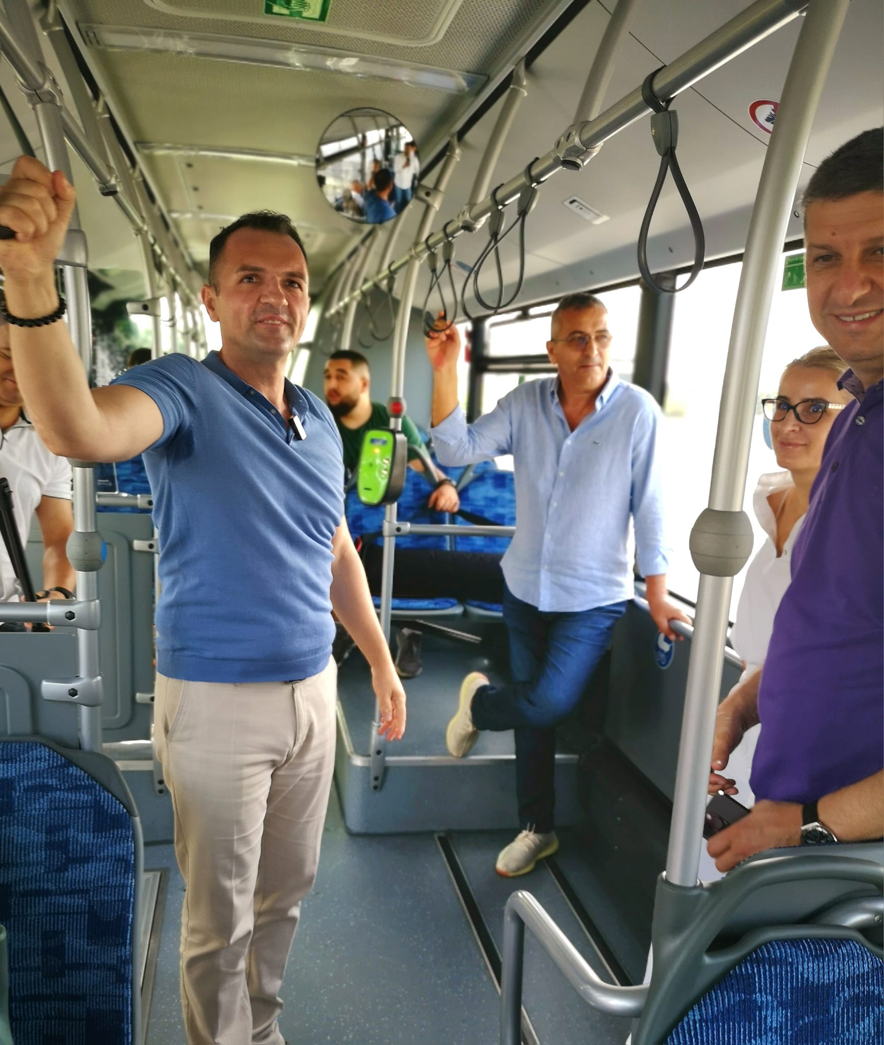 Condiții civilizate de transport, în Târgoviște, pe timp de caniculă