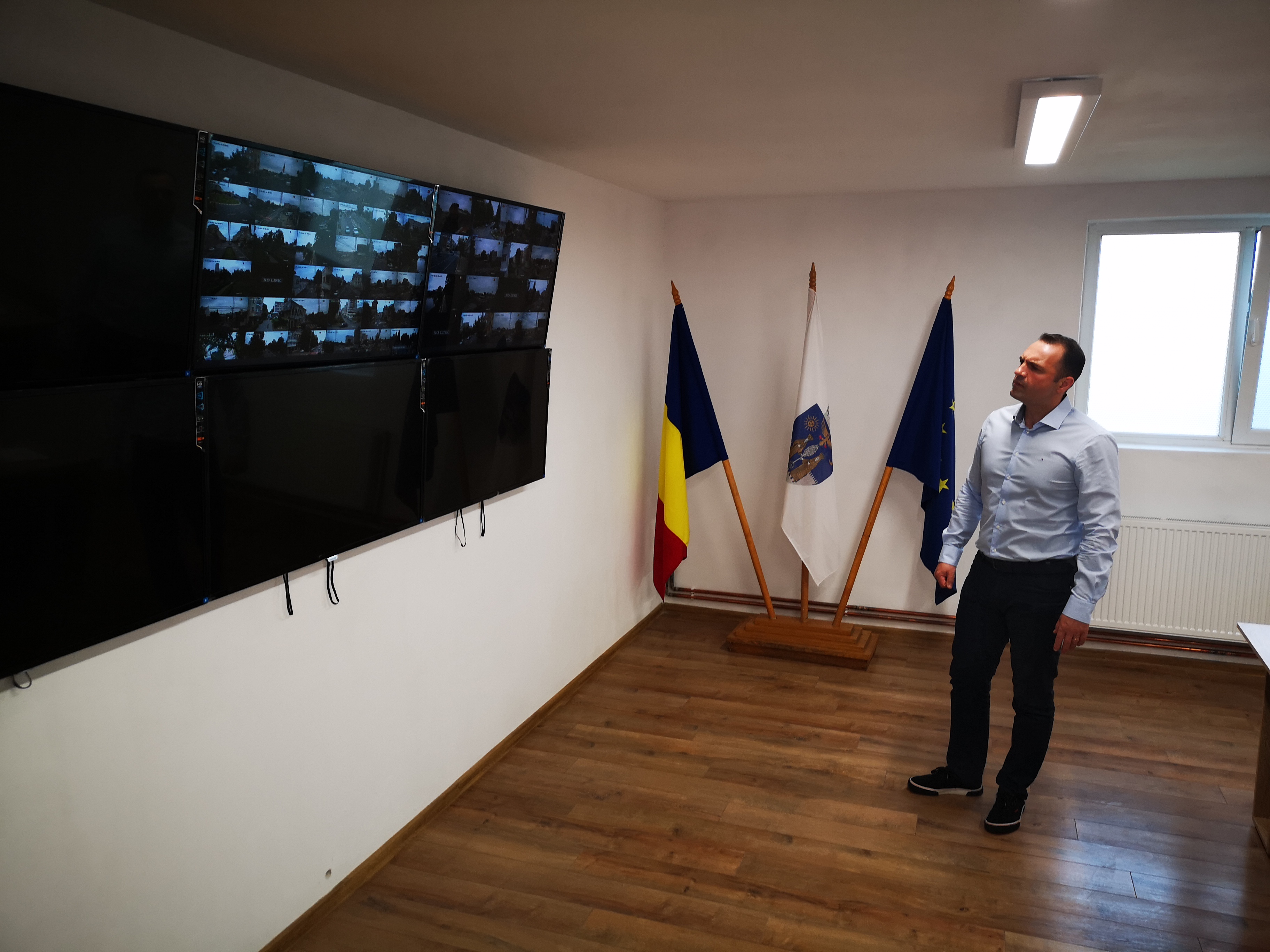 Aproape 90% din spațiile publice din Târgoviște, supravegheate video