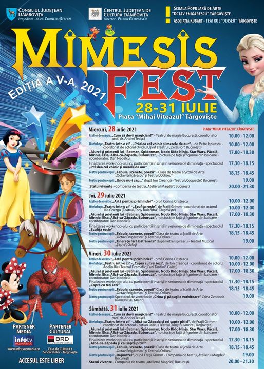 Mimes Fest -Teatru pentru copii